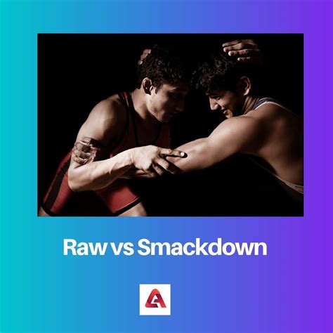 smackdown vs. raw|difference between raw and smackdown.